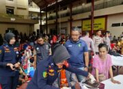 Korban Kebakaran di Kemayoran Diungsikan ke Posko Polres Metro Jakpus