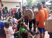 Polres Metro Jakarta Pusat Gelar Bakti Kesehatan Lapangan Untuk Korban Kebakaran Kebon Kosong