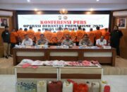 18 Hari Operasi Berantas Premanisme, Polda Sulut dan Jajaran Ungkap 189 Kasus dan Amankan 63 Tersangka