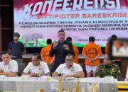 Dittipidter Bareskrim Polri Ungkap Perdagangan Ilegal Gading Gajah di Sukabumi dan Jakarta
