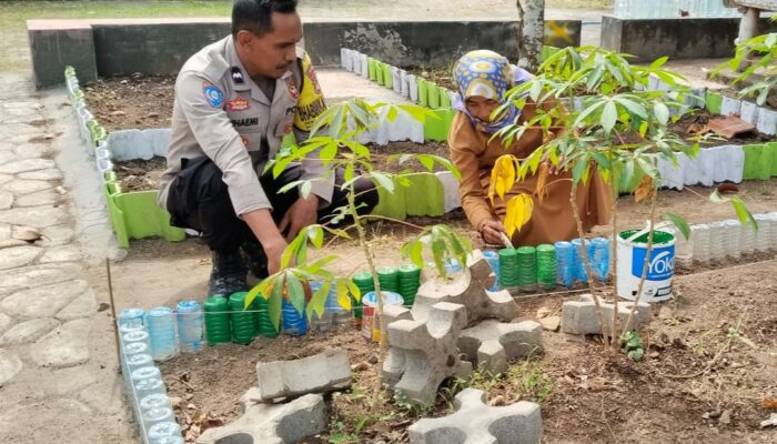Sinergi Polri dan Warga Desa Lembar Selatan Tingkatkan Kemandirian Pangan