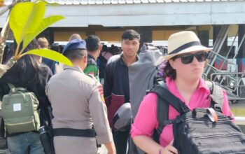 Lombok Barat Jaga Keamanan Laut, Polairud Kawal Ferry Senggigi