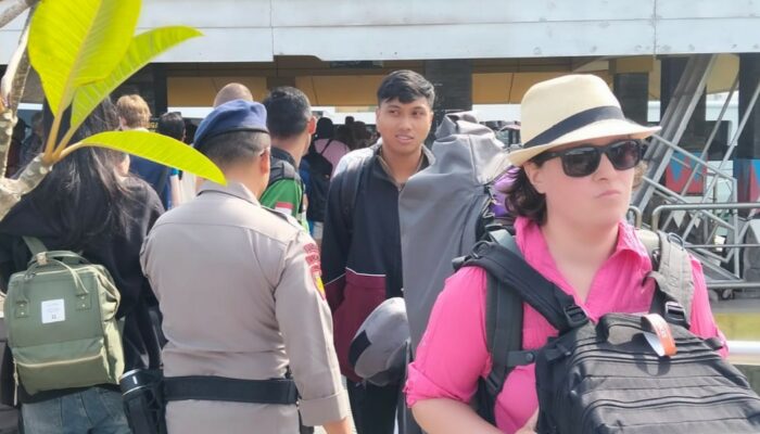 Lombok Barat Jaga Keamanan Laut, Polairud Kawal Ferry Senggigi