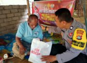 Polsek Labuapi Distribusikan Bantuan Gizi di Karang Bongkot