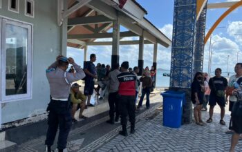 Polsek Sekotong Antisipasi Kejahatan di Tempat Wisata Lombok Barat