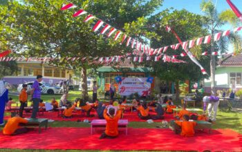 Mewarnai Semangat Bhayangkara di SLBN 2 Lombok Barat