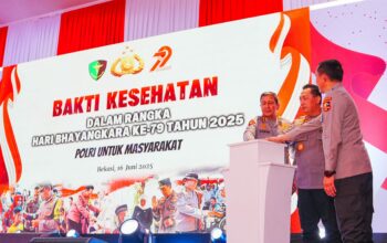 Kapolri Hadiri Puncak Bakti Kesehatan Jelang Hut ke-79 Bhayangkara, Diikuti Ratusan Ribu Peserta