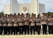 Songsong HUT Ke-79 Bhayangkara dan Bentuk Penghormatan Kepada Para Pahlawan, Kapolres Bima AKBP Eko Sutomo S.I.K.,M.I.K, Pimpin Ziarah dan Tabur Bunga di TMP Palibelo