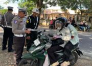 Operasi Patuh Rinjani 2025 Polres Lombok Barat Tindak Puluhan Pelanggar di Kediri