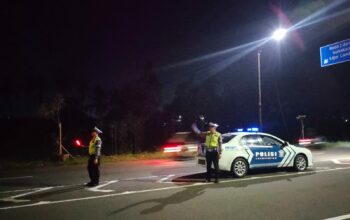 Satlantas Polres Lombok Barat Gencarkan Patroli Malam, Tekan Balap Liar dan Ciptakan Kamseltibcarlan
