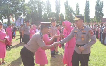 Upacara Kenaikan Pangkat Polres Lombok Barat: Momentum Profesionalisme