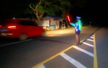 Satlantas Polres Bima Menggelar Patroli/ Rawan Malam di Lokasi Rawan Lakalantas dan Cegah Aksi Kriminalitas