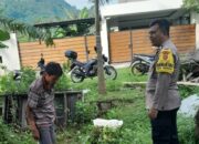 Dukung Ketahanan Pangan, Bhabinkamtibmas Ajak Warga Krandangan Bertani dan Beternak