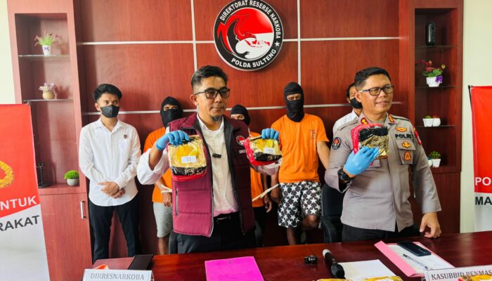 Polisi Gagalkan Penyelundupan 30 Kg Sabu, Tiga Kurir Internasional Ditangkap