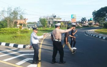 Jamin Kamseltibcarlantas, Sat Lantas Lobar Fokus Gatur Pagi dan Penindakan