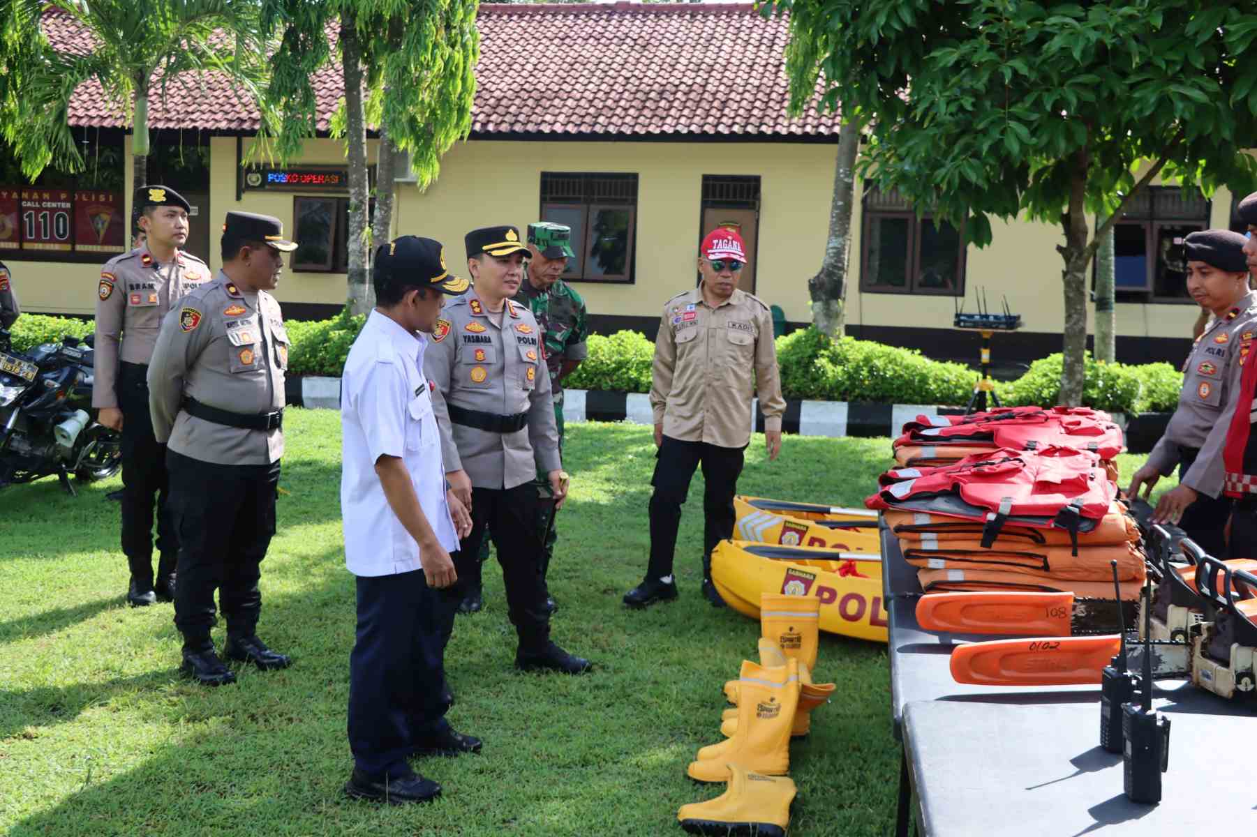 Kapolres Lobar Pimpin Apel Kesiapan Bencana, Tekankan Respons Cepat