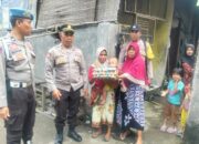 Model Kemanusiaan: Polsek Kediri Donasikan Telur 132 Minggu