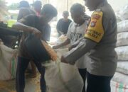 Jaga Kualitas, Polri Bantu Petani Lombok Barat Pipil Jagung