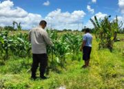 Gerakan Tanam Mandiri, Polisi Labuapi Ajak Warga Manfaatkan Pekarangan Kosong